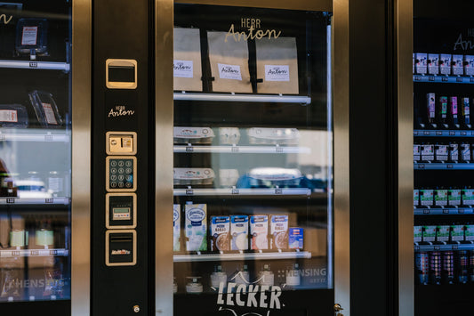 Schonender Transport: Milch, Eier und Marmelade aus dem Automaten