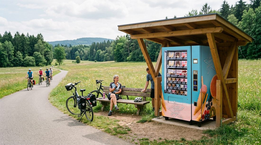 Tiefkühlautomat: Tiefkühl-Waren im Ice-Automat vermarkten